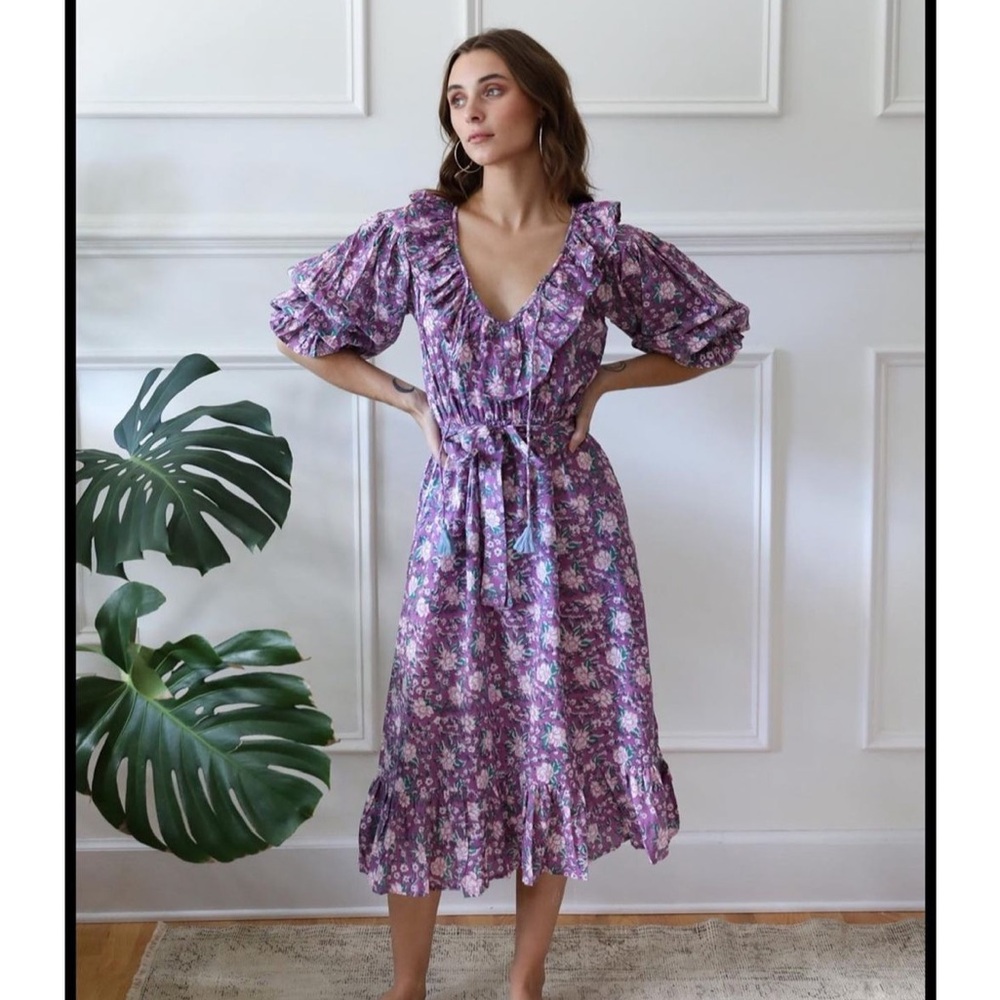 Mille June dress in Purple Rose